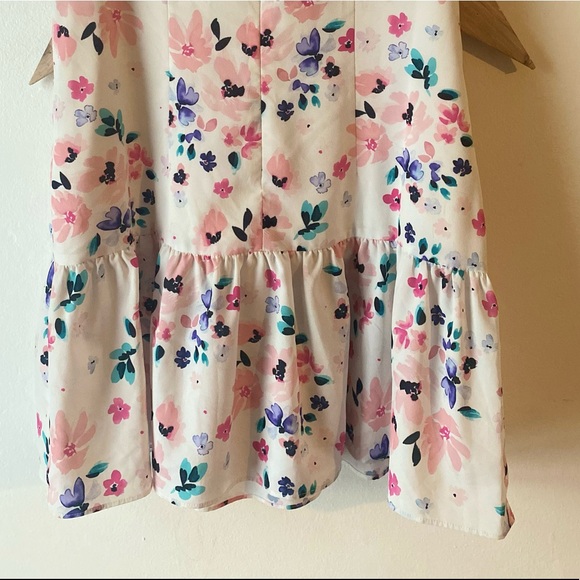 Beautiful & fresh CeCe floral sleeveless dress - Picture 4 of 6